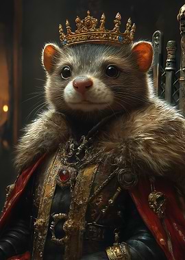 Ferret King Animal