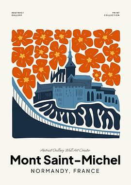 Mont Saint-Michel Art Print