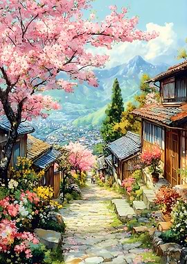 Cherry Blossom Street