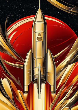 Golden Rocket Launch