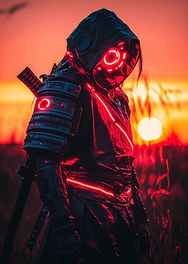 Cyberpunk Samurai