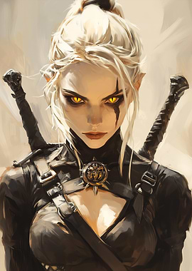 Monster Hunter, Woman with Twin Swords