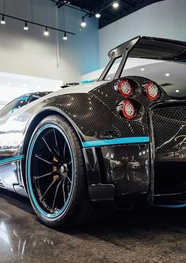 Pagani Huayra Rear View
