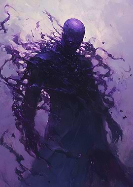 Arcane Mage, Purple Shadow Figure