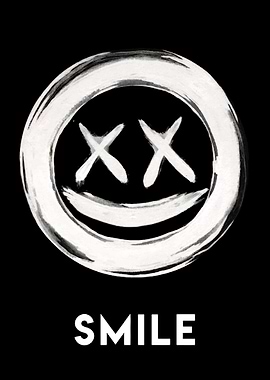 Smile with X Eyes