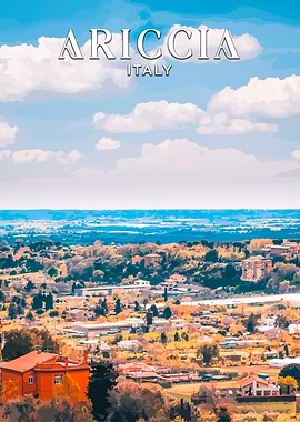 Ariccia, Italy Landscape