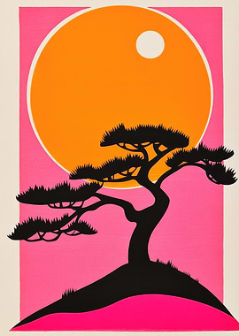 Silhouette Tree Sunset