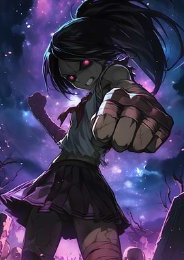 Zombie Schoolgirl Attack