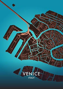 Venice City Map