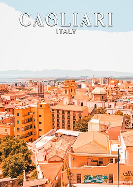 Cagliari Cityscape