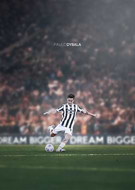 Paulo Dybala Soccer Action