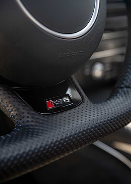 Audi RS6 C7 Steering Wheel