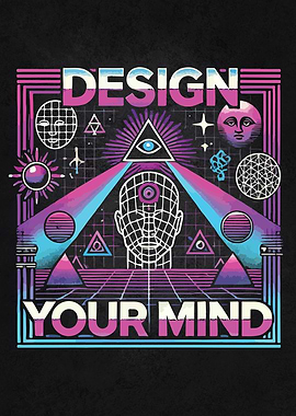 Design Your Mind Retro Manifestation Mindset