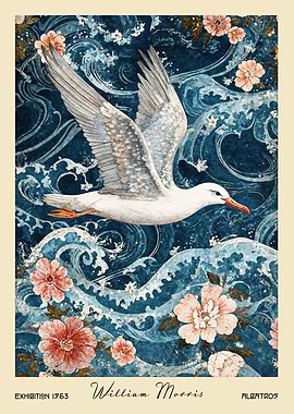 William Morris Albatross Nautical Flower