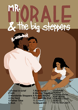 Mr. Morale & The Big Steppers Album Cover