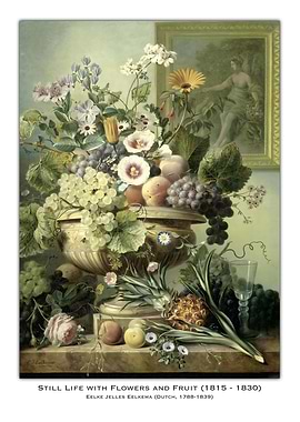 Still Life with Flowers and Fruit