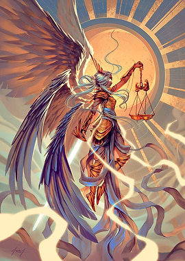 Themis, the Archangel of Judgment