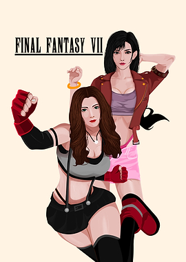 Final Fantasy VII Tifa & Aerith