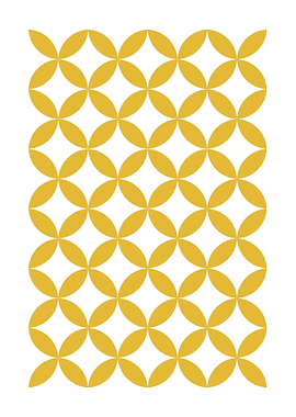Mustard Yellow Geometric Pattern
