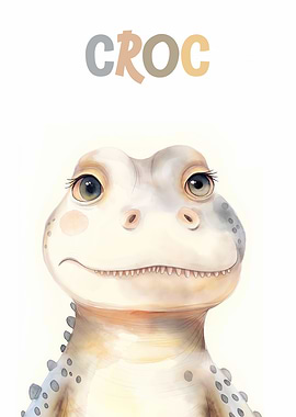 Cute Crocodile Nursery