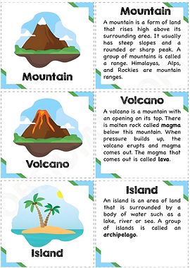 Landforms Flashcards