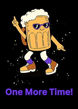 Beer Character Illustration