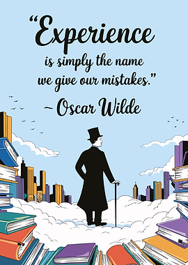 Oscar Wilde Quote Art