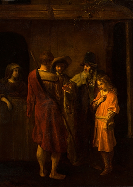 Biblical Scene Painting