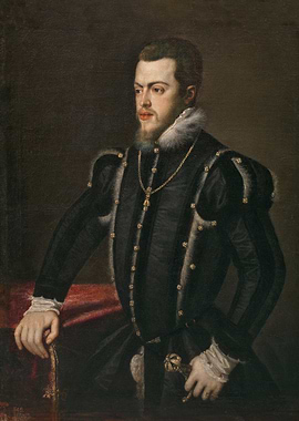 Portrait of Philip II of Spain