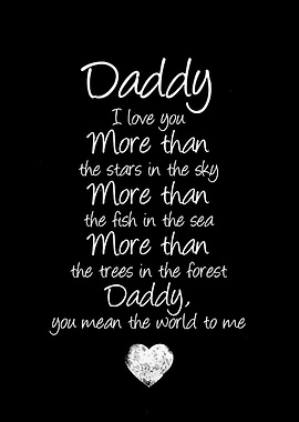 Daddy Love Quote