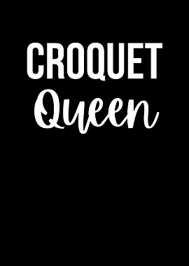 Croquet Queen Graphic