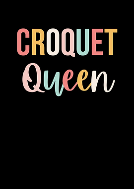 Croquet Queen Graphic