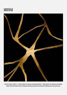 Kintsugi Art Print