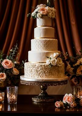 Elegant Wedding Cake