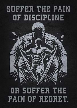 Discipline vs Regret - Gym Fitness Workout Motivation