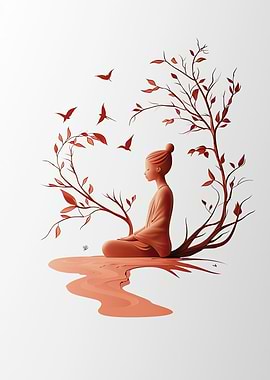 Meditation Under Tree