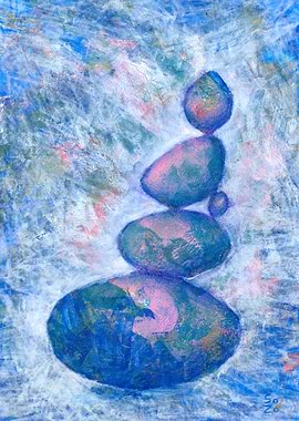 Balanced Stones Abstract