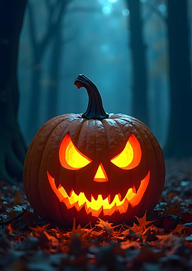 Halloween Jack-o'-Lantern