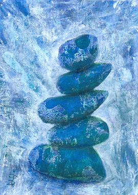 Blue Stone Stack