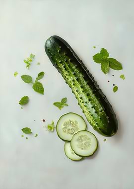 Cucumber and Mint