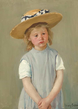 Child in a Straw Hat