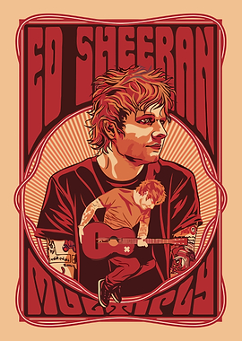 Ed Sheeran Music Poster