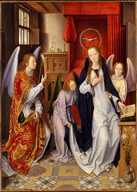 Annunciation Painting