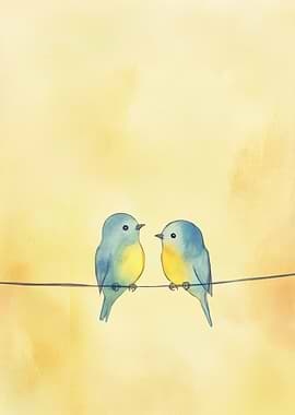 Two Birds on a Wire