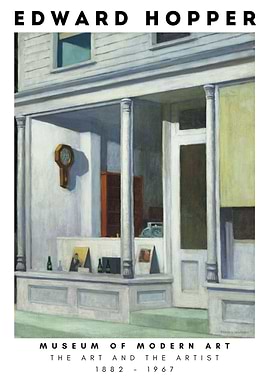 Edward Hopper's Store Front