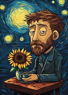 Vincent van Gogh Starry Night Meme
