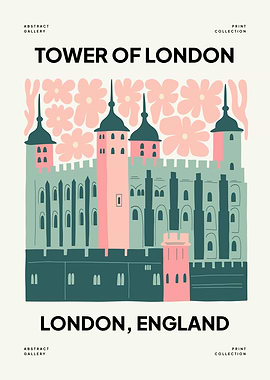 Tower of London Illustration