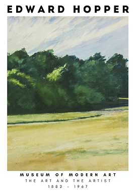 Edward Hopper Landscape Painting