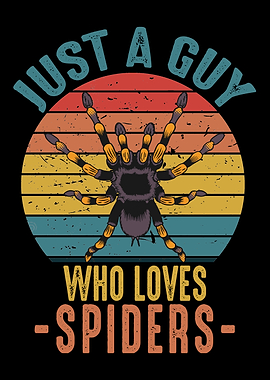 Spider Owner Retro Poster