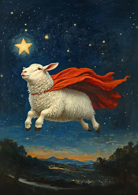 Super Sheep Flying